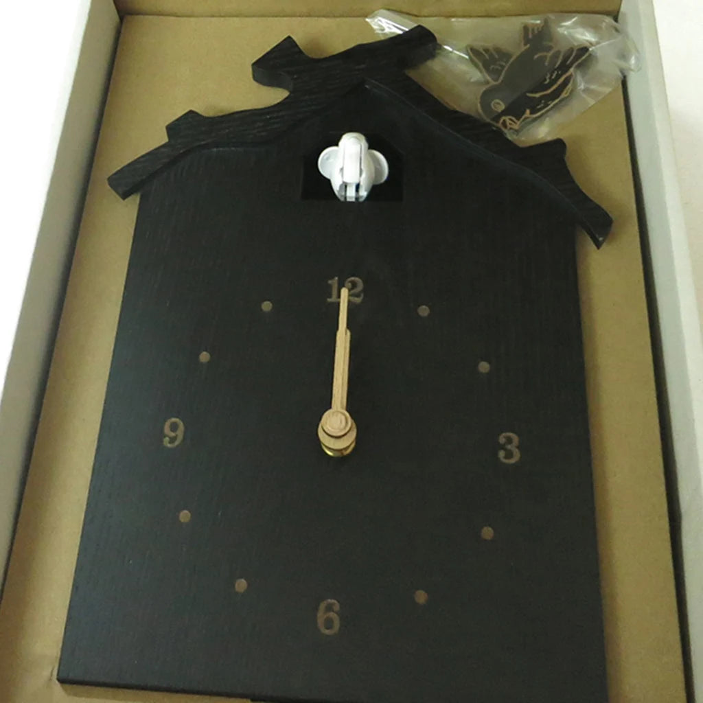 Coucou Horloge Murale Vintage Pendule Chiffres Romains Carillon.