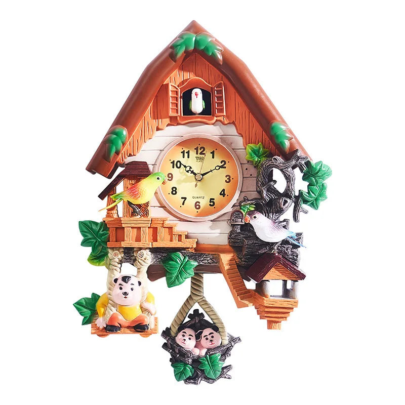 Coucou Horloge Murale Pendule Cartoon Déco Enfant Salon.