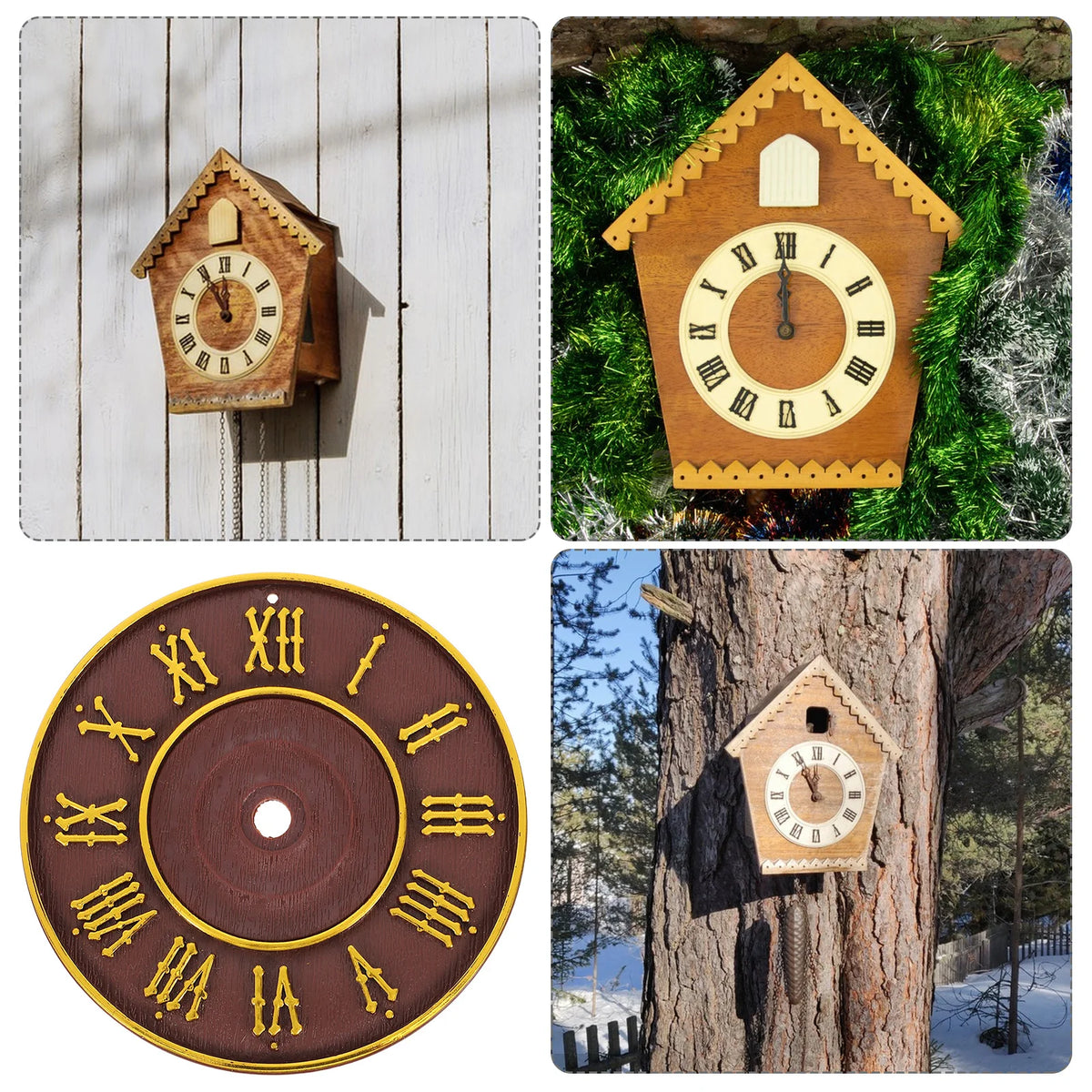 horloge coucou vintage