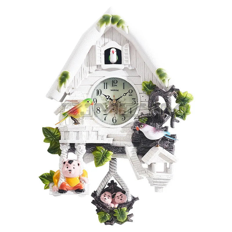 Coucou Horloge Murale Pendule Cartoon Déco Enfant Salon.