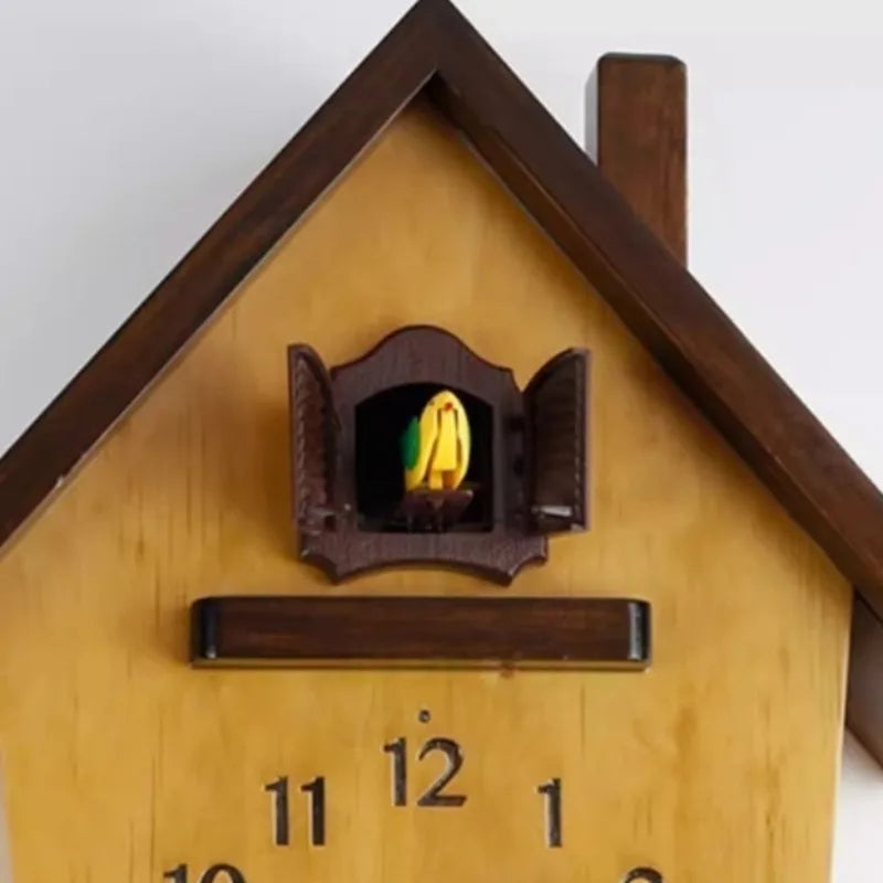 Coucou Horloge Murale Classique Pendule Décoration Salon