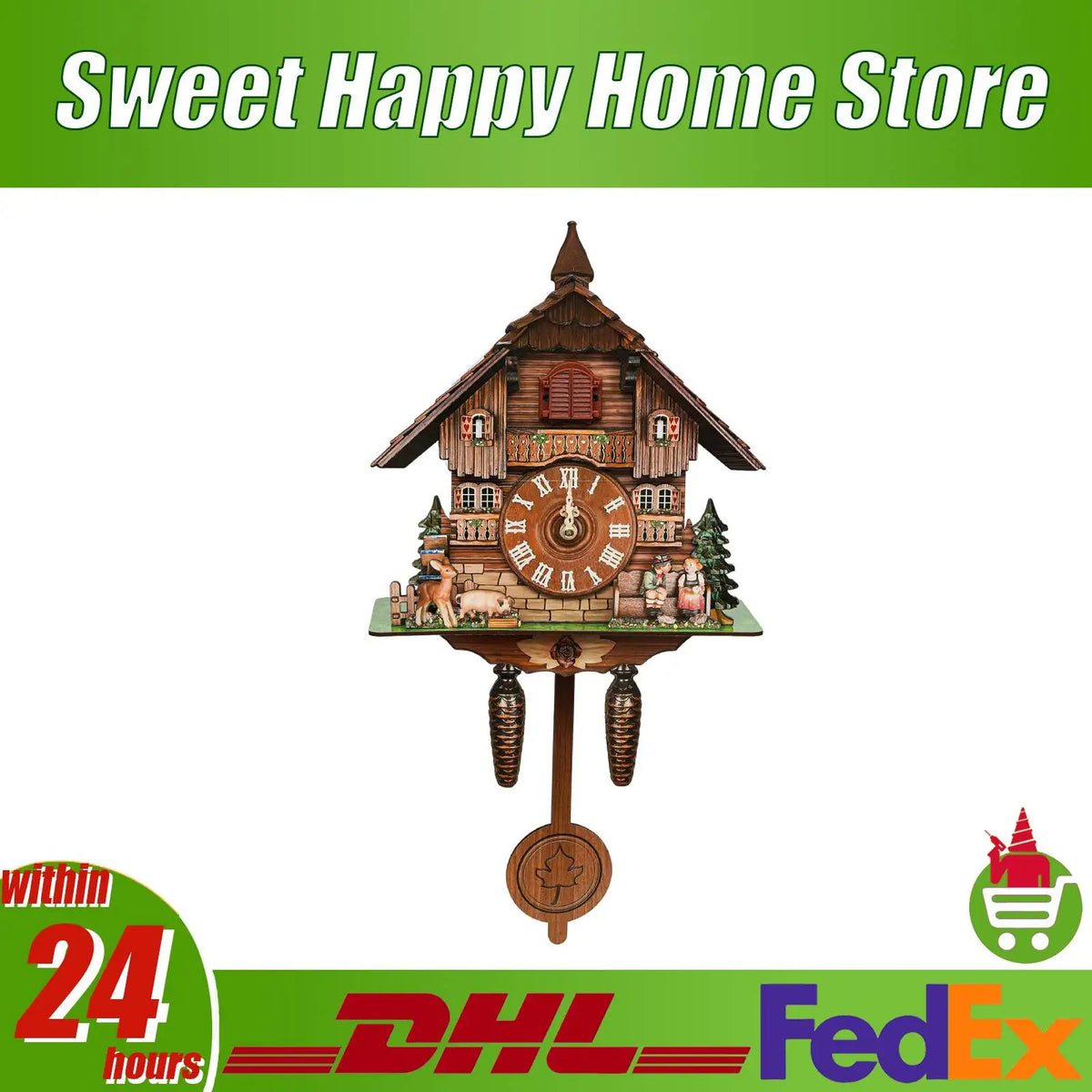 pendule coucou ancien