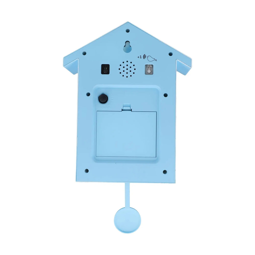 horloge coucou bleu