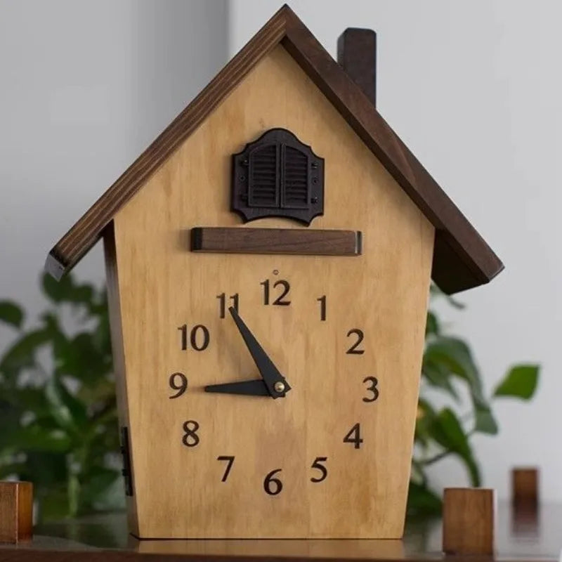 Coucou Horloge Murale Classique Pendule Décoration Salon