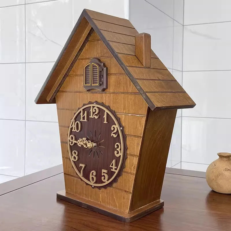 Coucou Horloge Murale Bois Nordique Dessin Animé Enfant