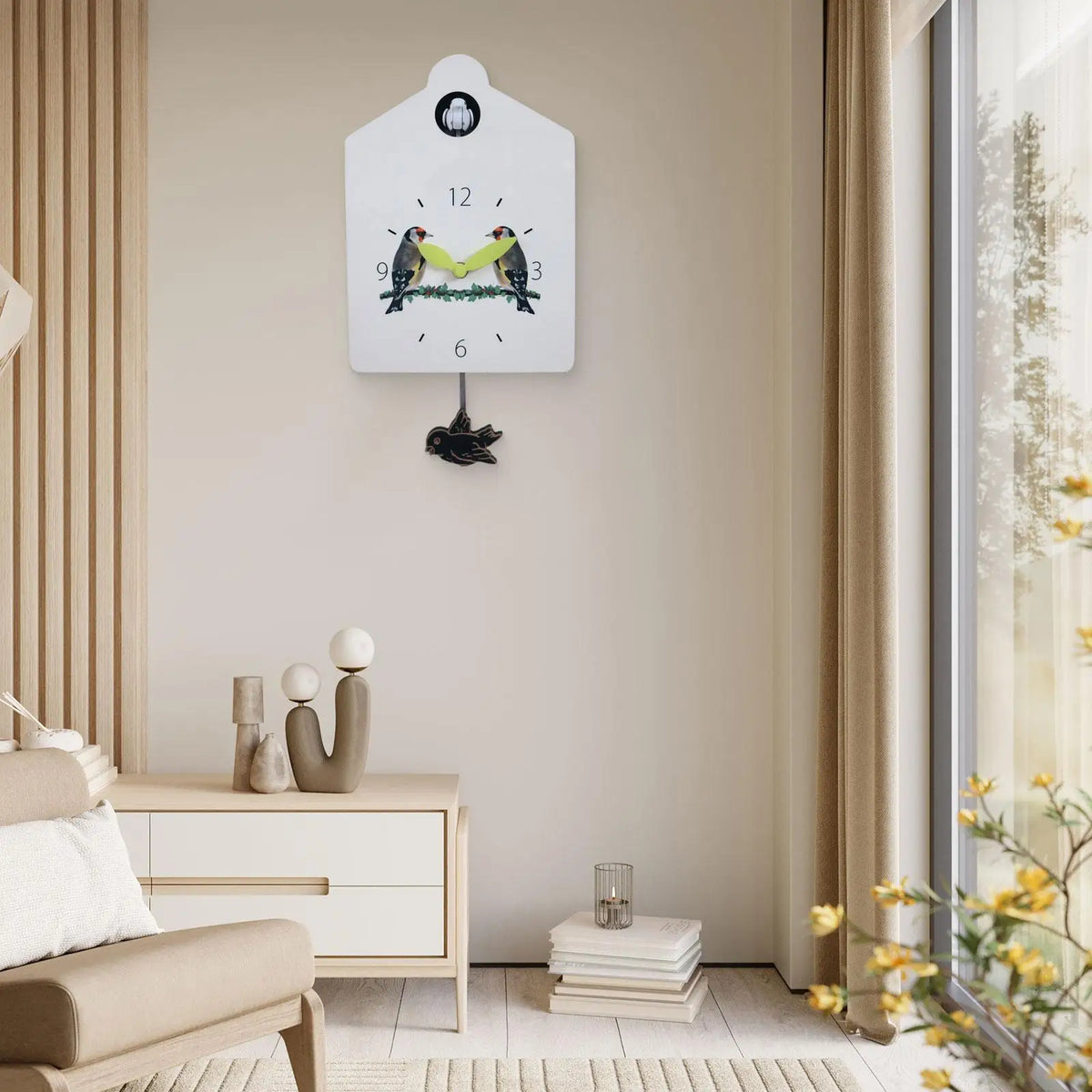 horloge a coucou moderne