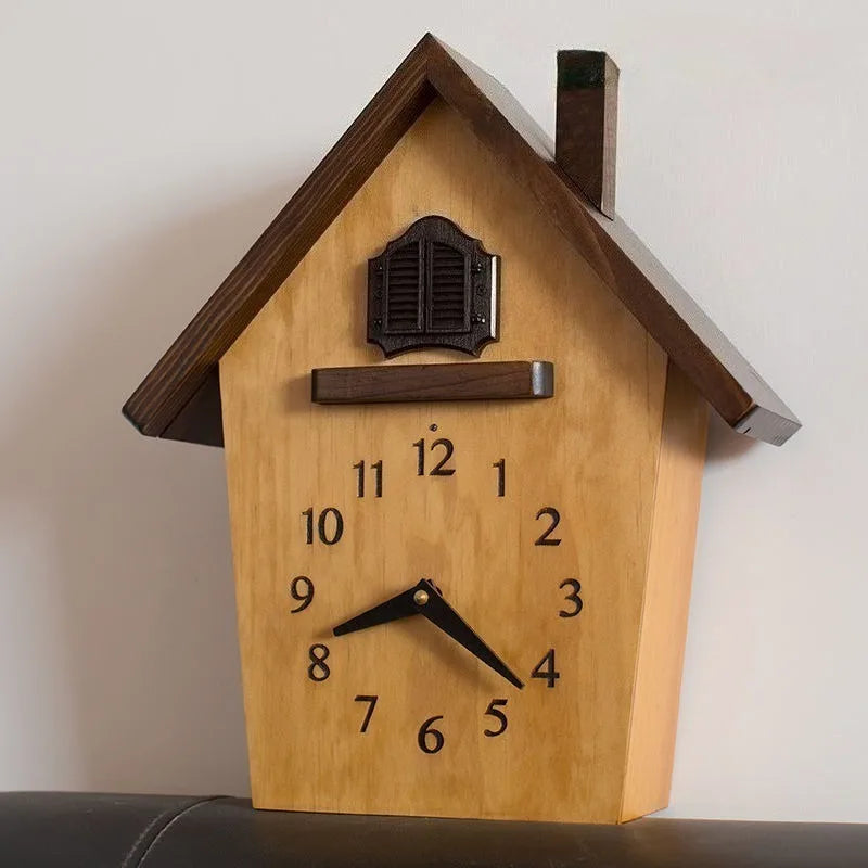 Coucou Horloge Murale Classique Pendule Décoration Salon