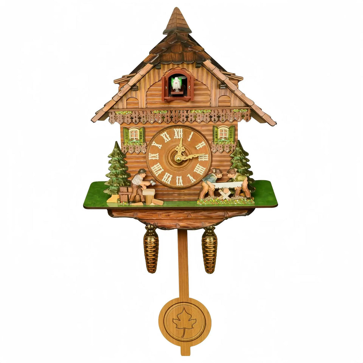 horloge coucou suisse design