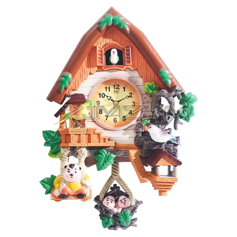 Coucou Horloge Murale Pendule Cartoon Déco Enfant Salon.