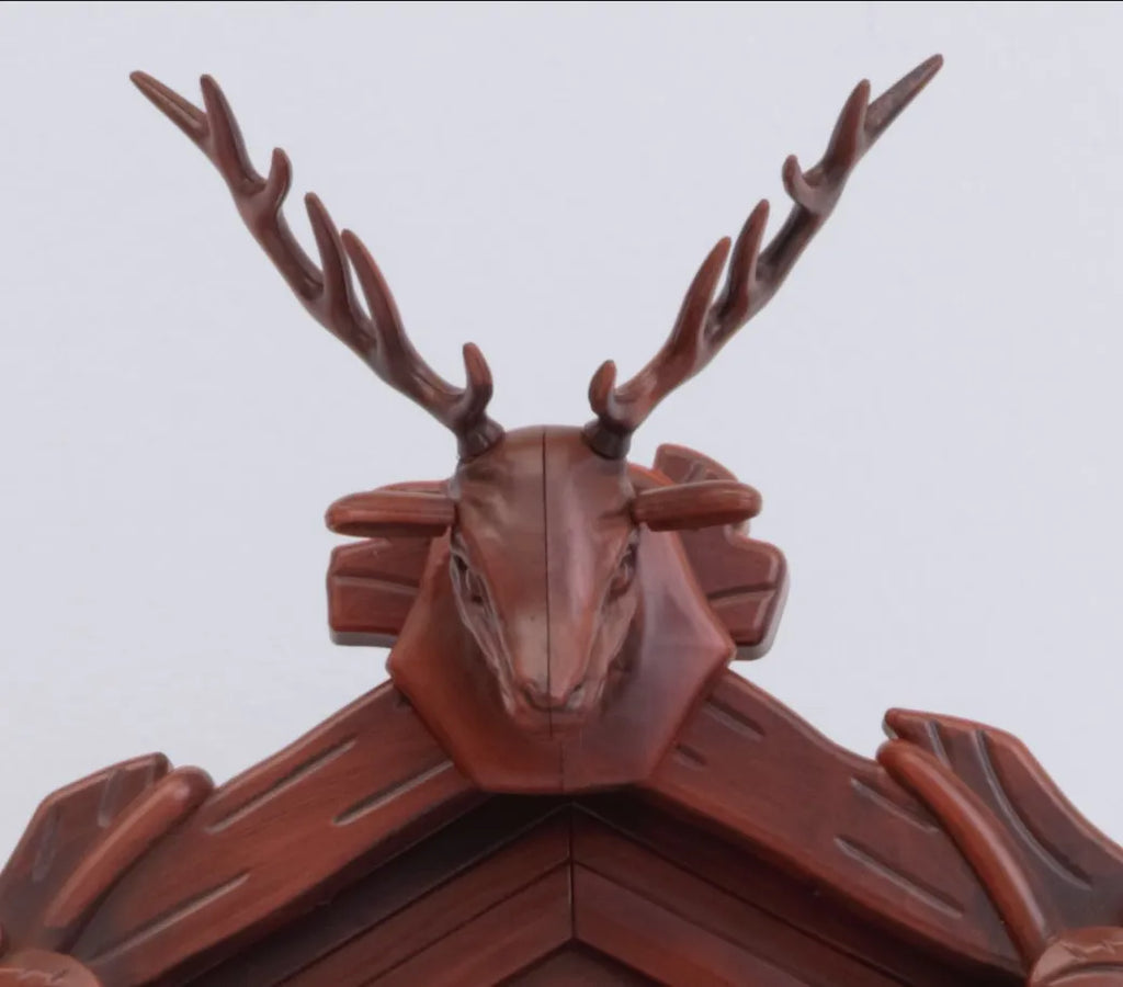 Coucou Horloge Murale Pendule Quartz Moderne Silencieuse.