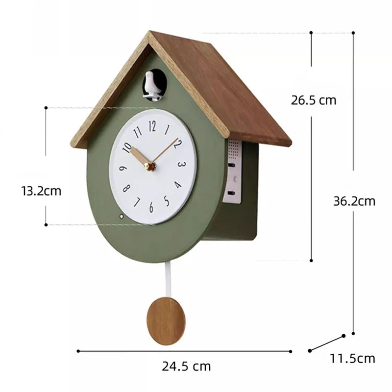 Coucou Horloge Murale Vintage Musicale Enfant Déco Maison